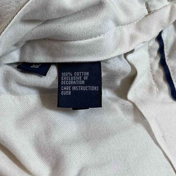 Polo Ralph Lauren All Over Pony logo Chino Shorts Mens 30 Khaki Classic Fit 9” - Picture 3 of 10